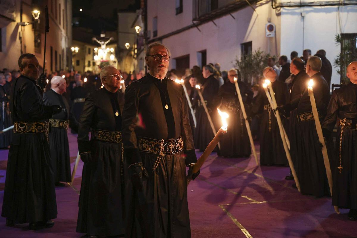 Así ha sido la Procesión del Silencio en Sagunt