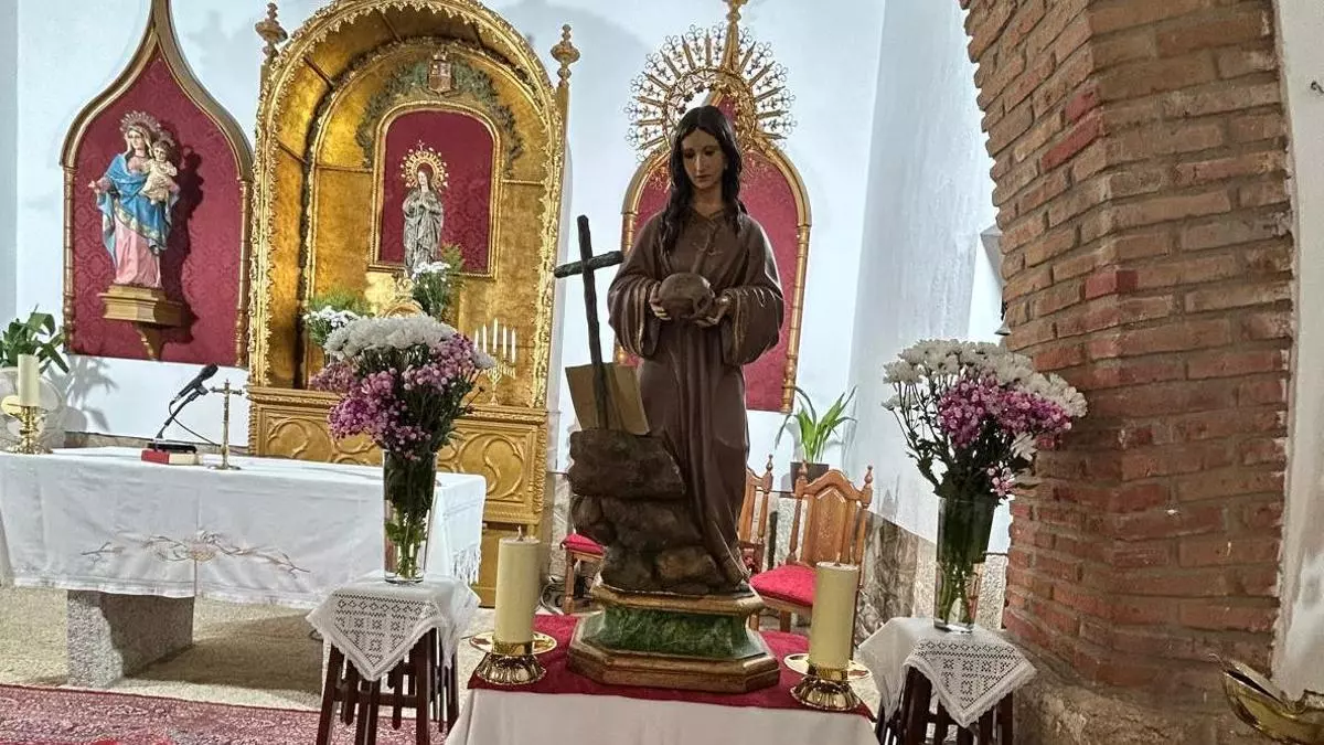 Huertas de la Magdalena, pedanía de Trujillo, sin triduo a su patrona en las fiestas por la negativa del párroco: "Nos dijo que no merecía la pena"