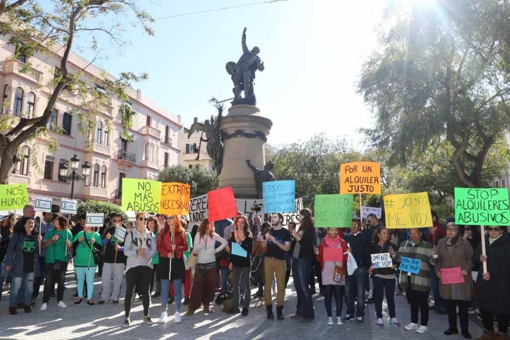 Protesta por los alquileres abusivos en Ibiza