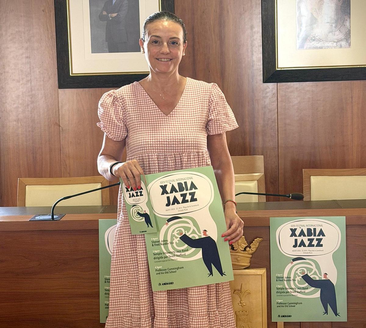 La concejala de Cultura de Xàbia, Mavi Pérez