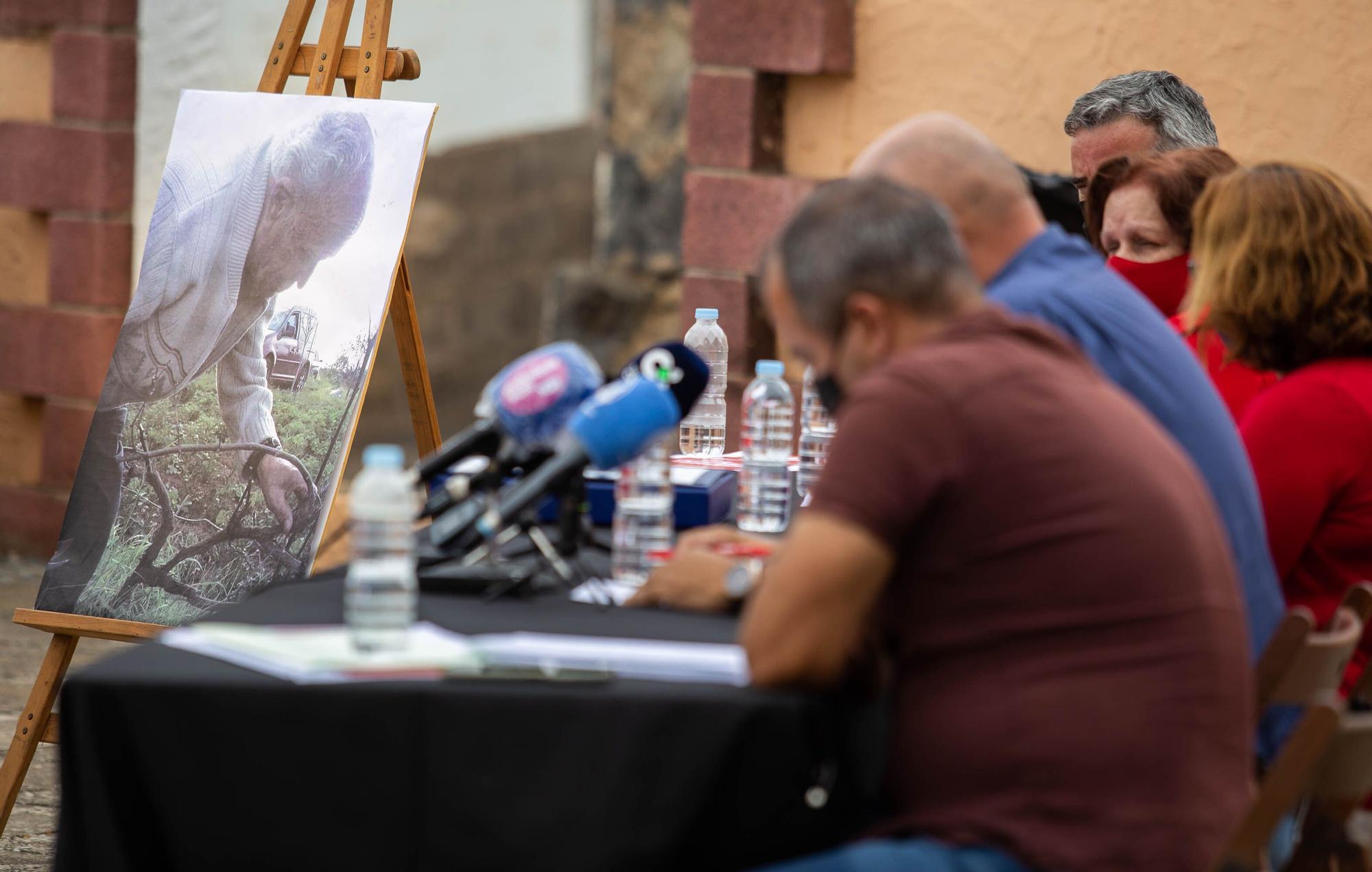 Rueda de prensa del PSOE en San Juan de la Rambla