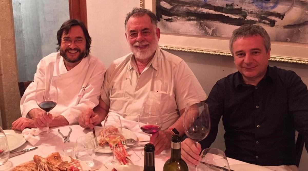 fcasals31574586 francis ford coppola en passadis del pep con joan manubens 170110200253 fcasals31574586 francis ford coppola en passadis del pep con joan manubens 170110200253