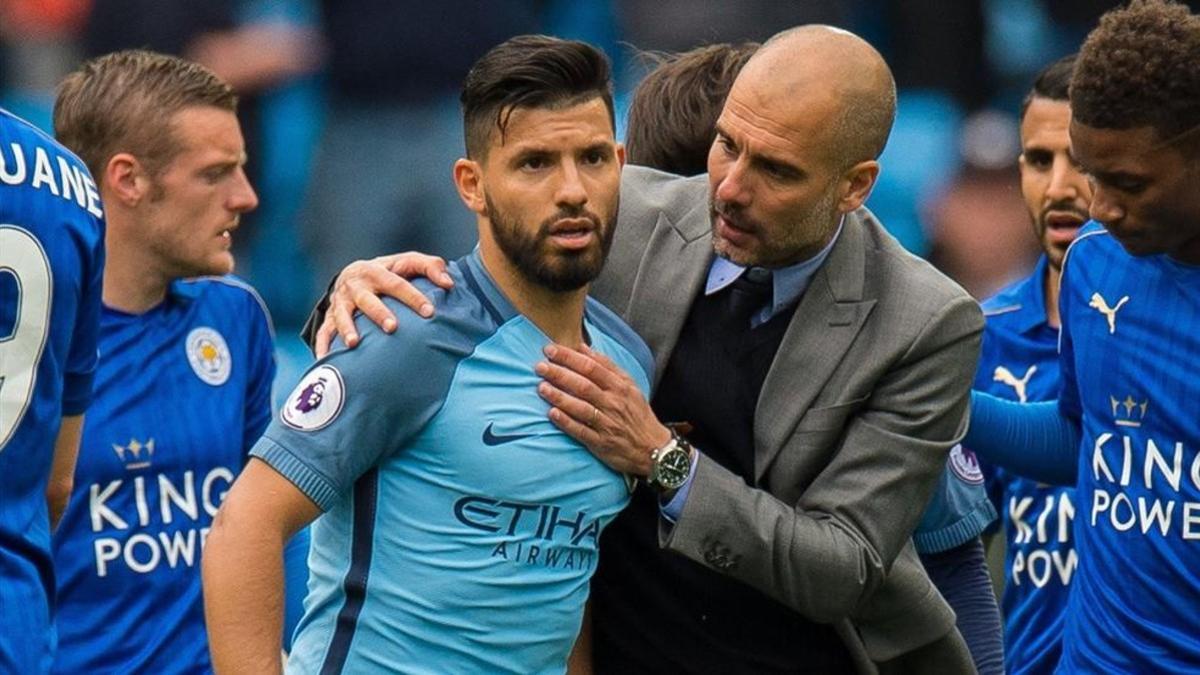 Guardiola asegura que no va a desprenderse del Kun Agüero