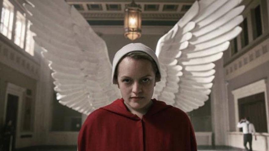 La actriz Elisabeth Moss