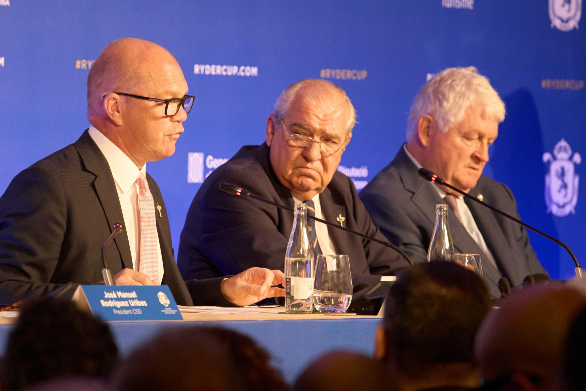 Les imatges de la presentació de la Ryder Cup 2031 a l'Hotel Camiral