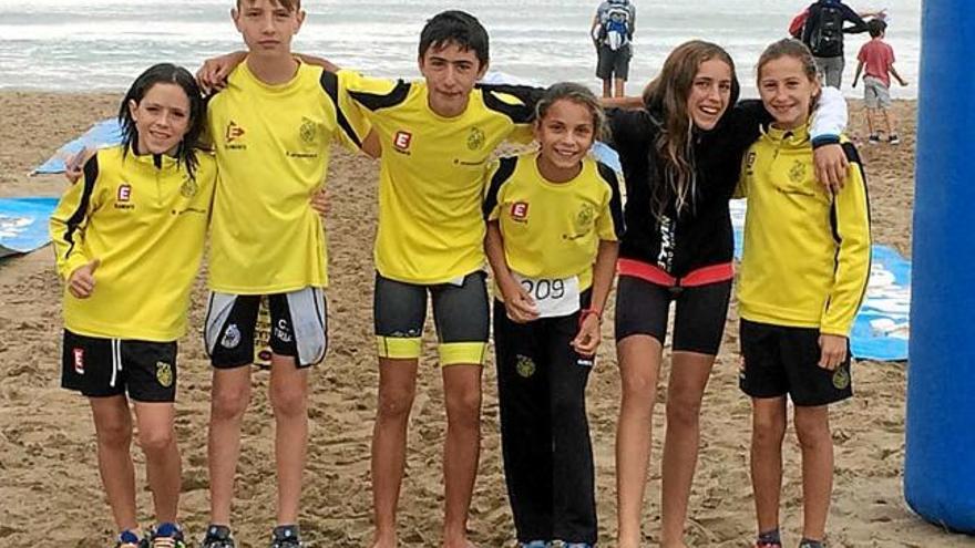 Carla Bisbal, subcampiona aleví al Triatló de Gavà