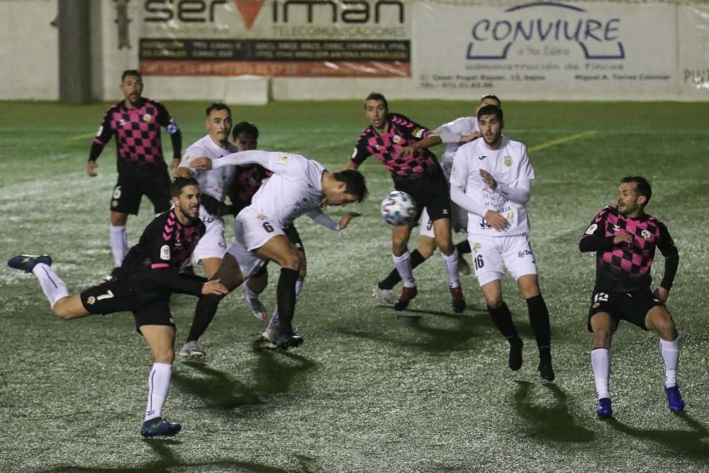 El cuadro santaeulaliense alcanza por primera vez la tercera ronda de la Copa del Rey tras lograr la clasificación en un trabajado encuentro