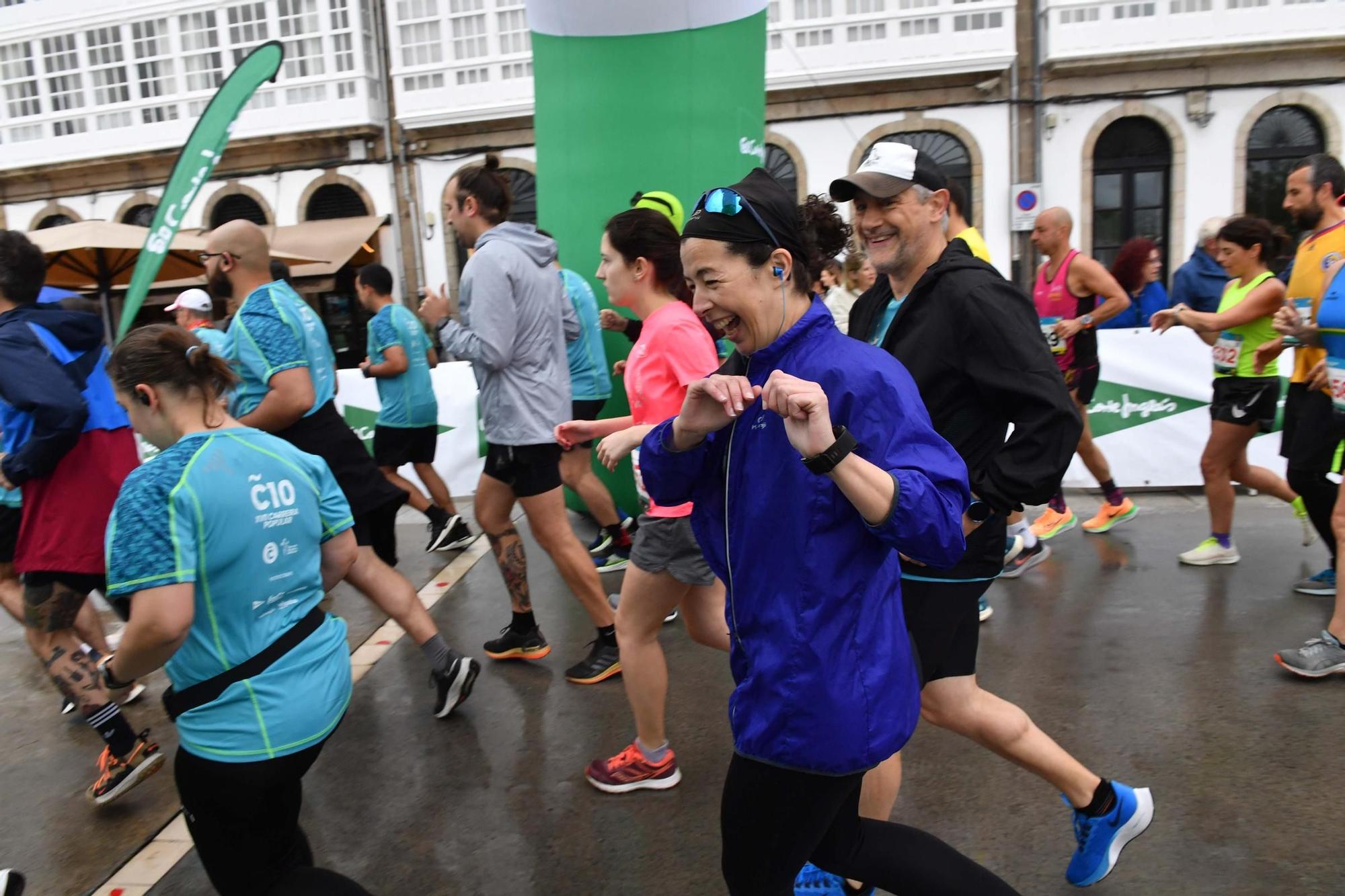 Carrera popular Coruña10: 2.186 corredores cruzaron la línea de meta