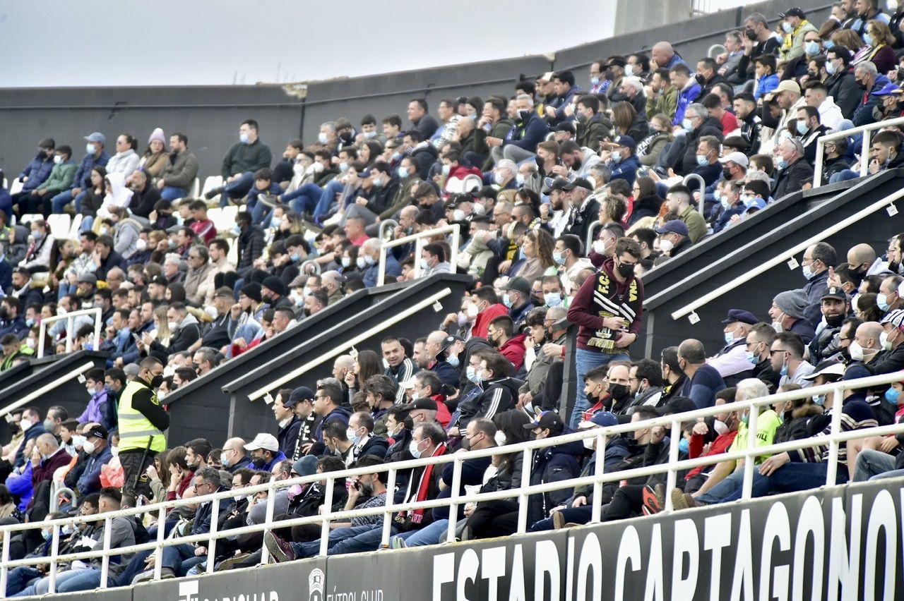 Así ha sido el partido del FC Cartagena contra el Zaragoza