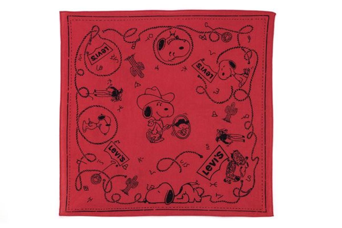 Levi's x Snoopy: bandana roja