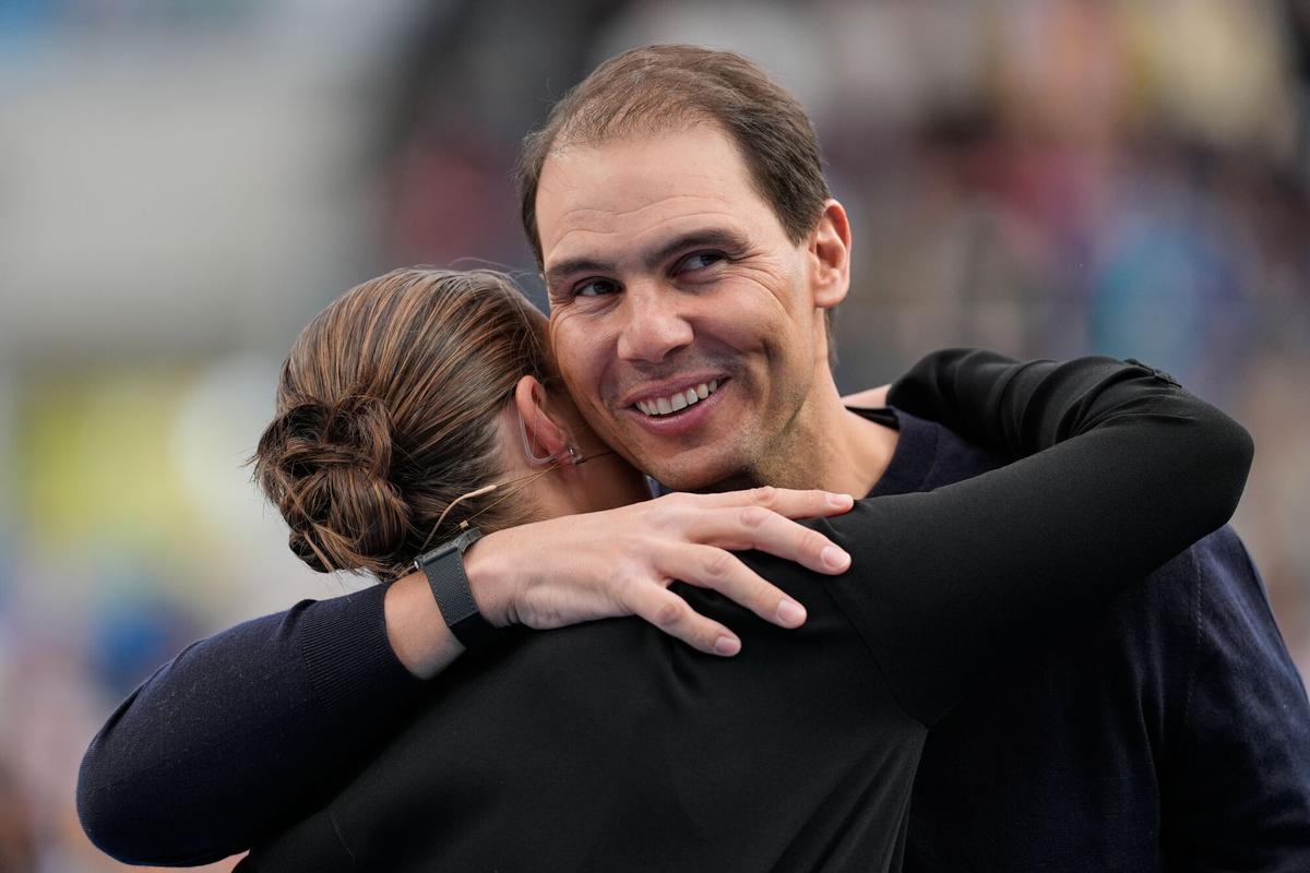 Homenaje a Rafa Nadal en el Open de Australia