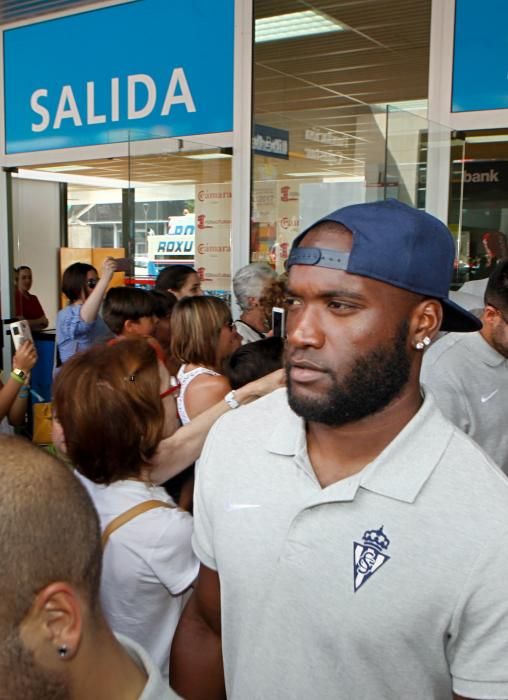 Visita del Sporting a la Feria