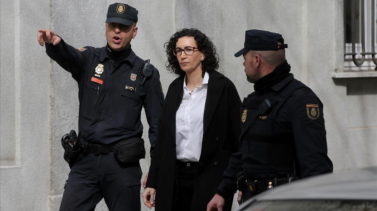 zentauroepp42200484 madrid   19 02 18    marta rovira a la salida del tribunal s180219124350