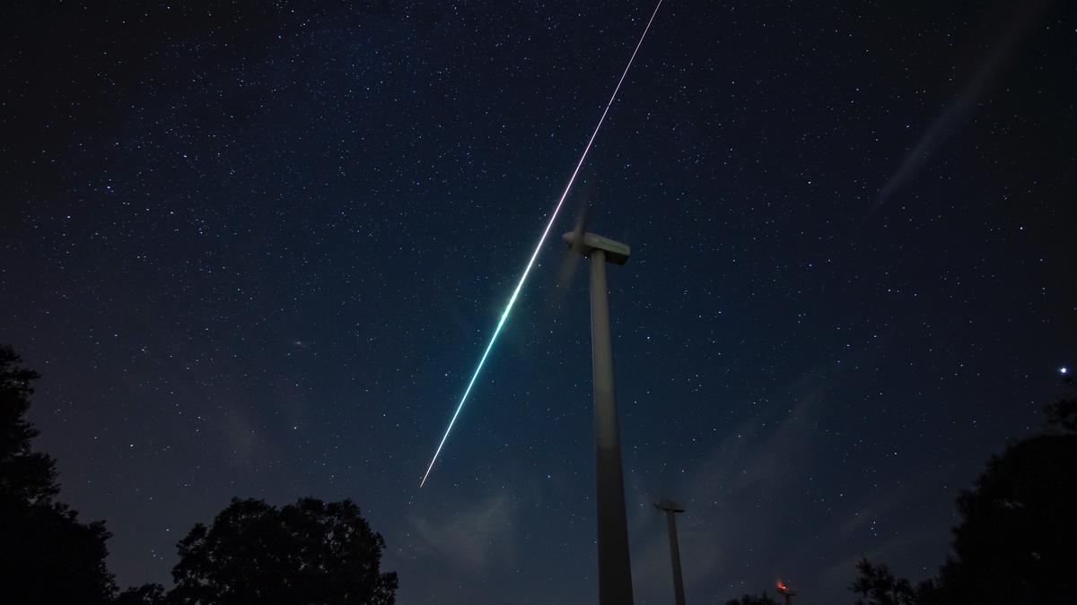 Bola de fuego cruza el cielo salmantino.