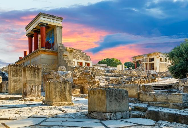 Palacio de Knossos, Creta, Grecia