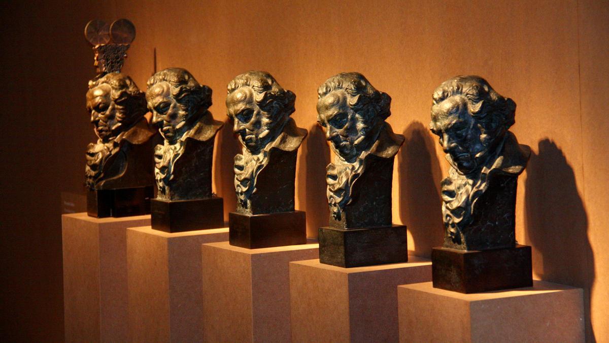 Estatuetes dels Premis Goya