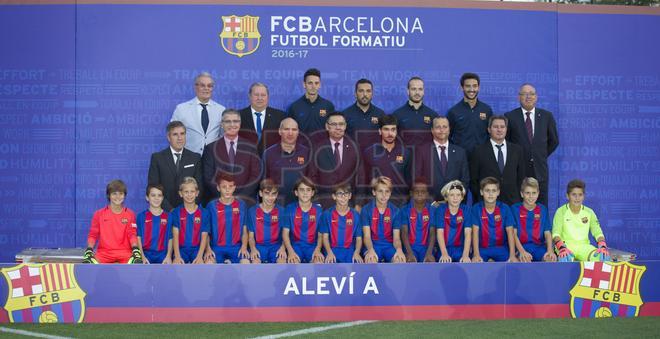 Las imágenes de la presentacion de la cantera del FC Barcelona