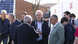Vicente del Bosque presencia el acto de presentación del Mundial Sub-12