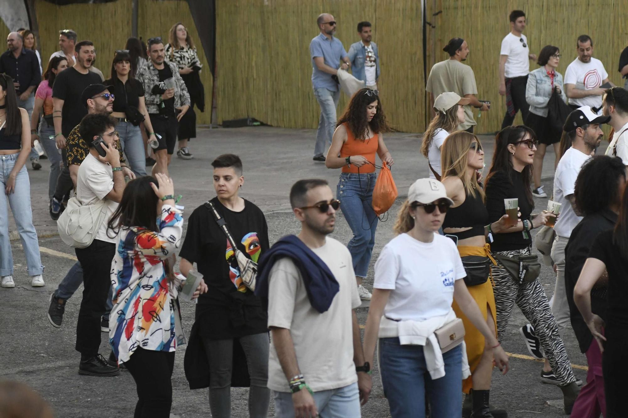 Ambiente en el Warm este sábado por la noche