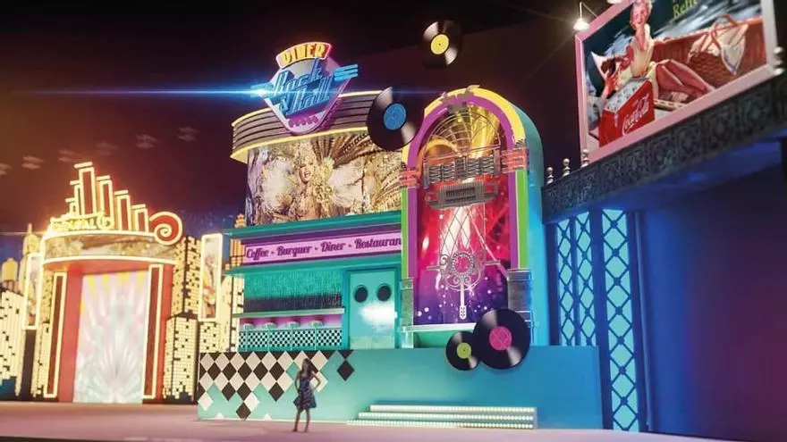 Este es el escenario del Carnaval de Santa Cruz de Tenerife 2020