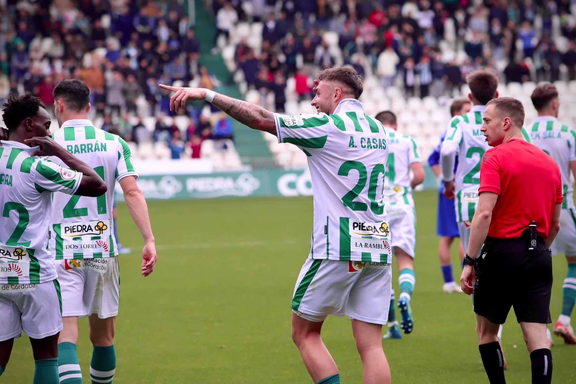 Córdoba CF-Melilla: el partido de El Arcángel en imágenes