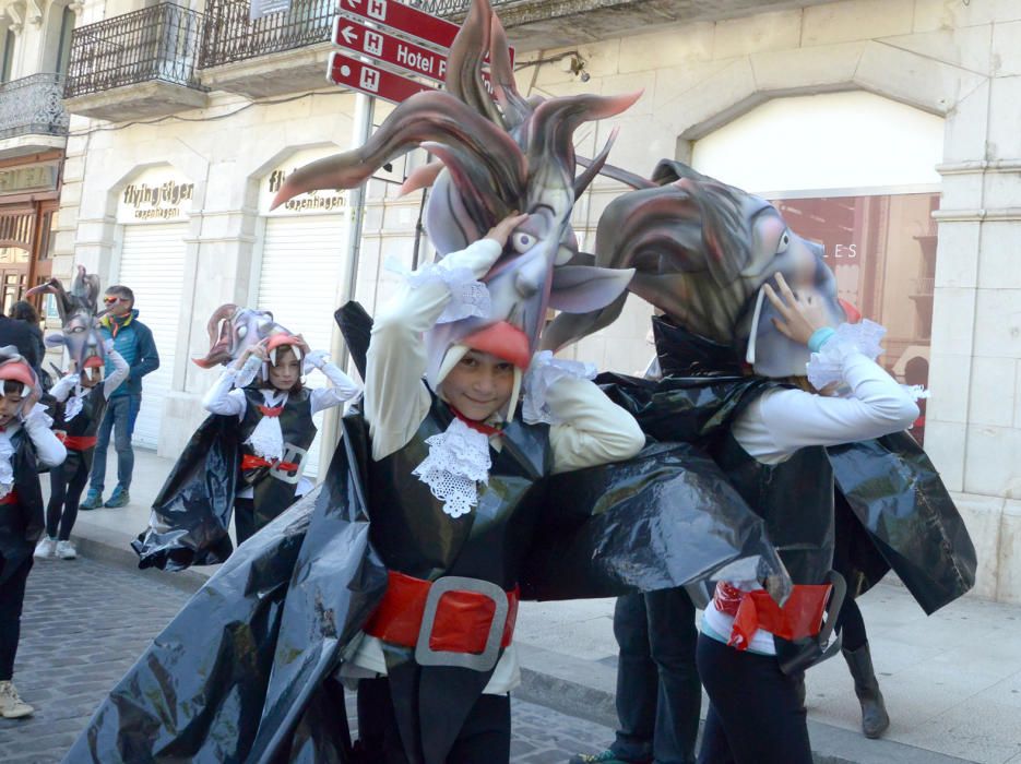 Rua infantil de carnaval a Figueres