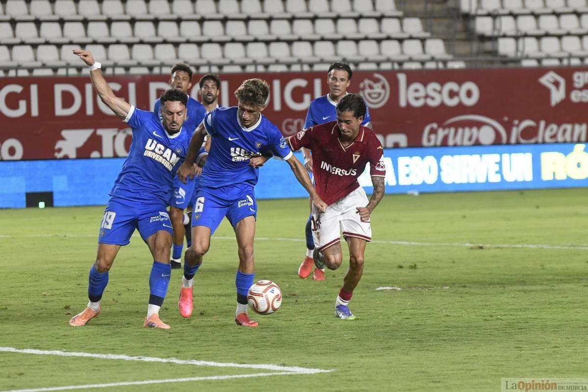 Las mejores imágenes del Real Murcia-UCAM Murcia de Copa Federación