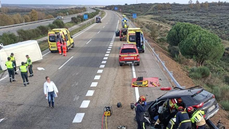Tragedia en las carreteras de Castilla y León: Tres fallecidos y al menos 17 heridos en las últimas horas