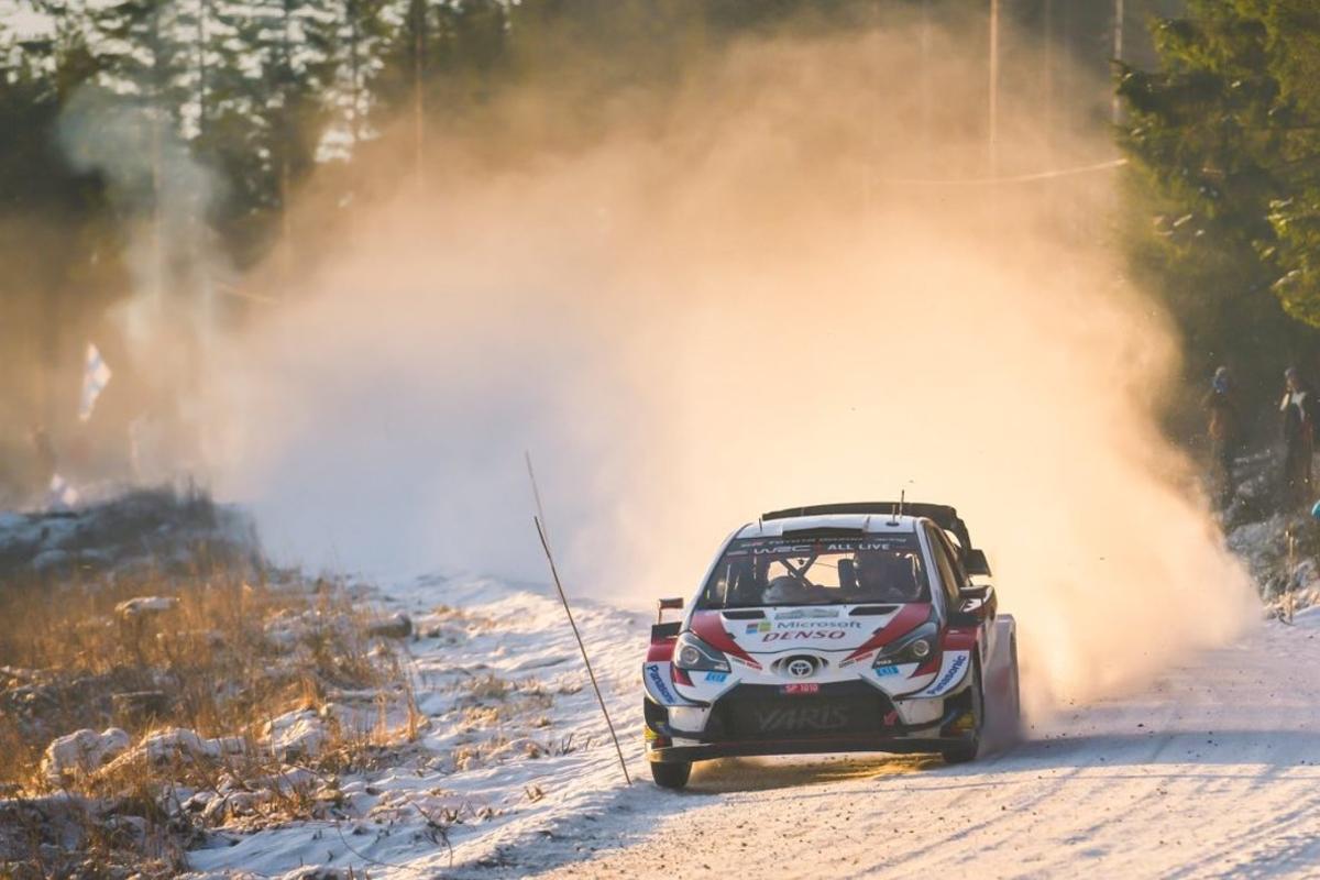 Evans, ganador en Suecia con Toyota