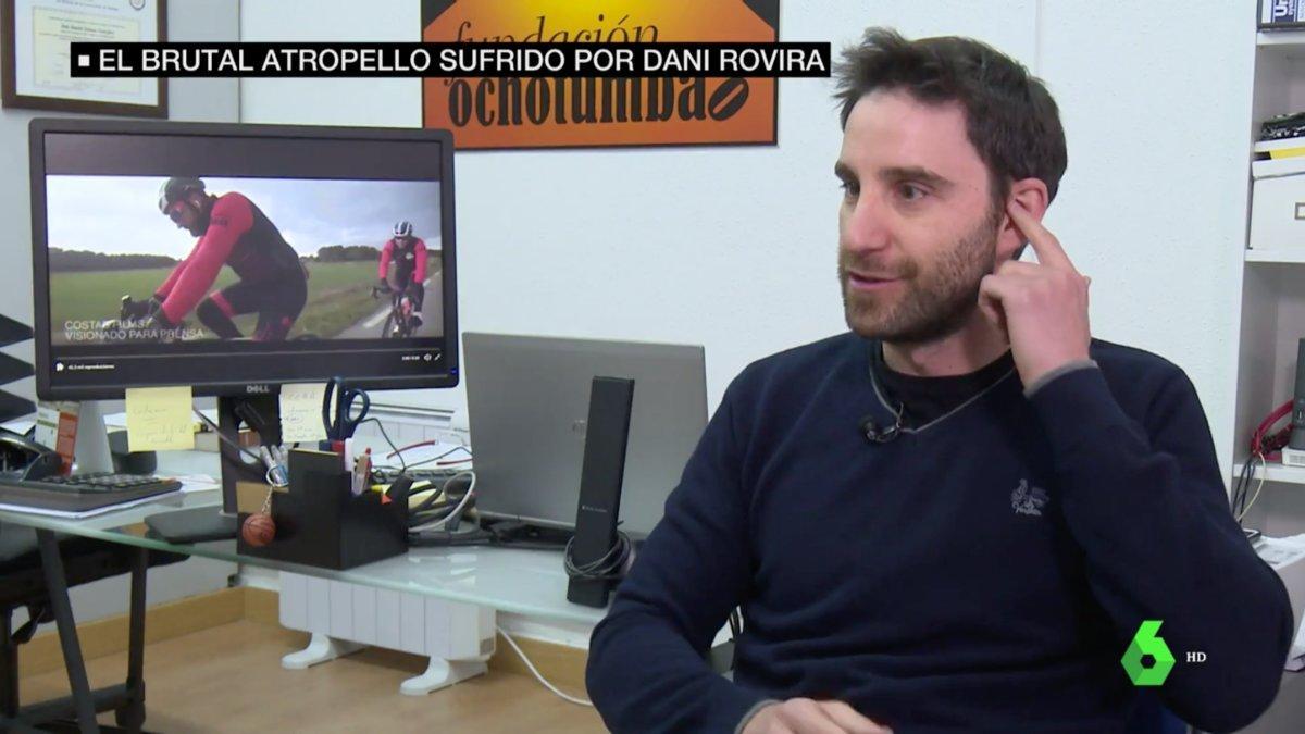 Dani Rovira hablando con 'laSexta Noticias'