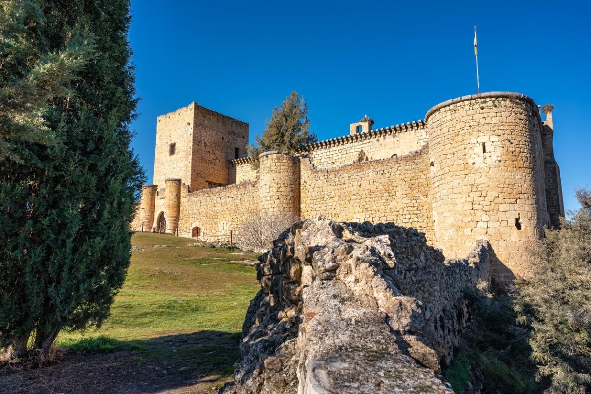 El castillo medieval de Pedraza (Segovia)