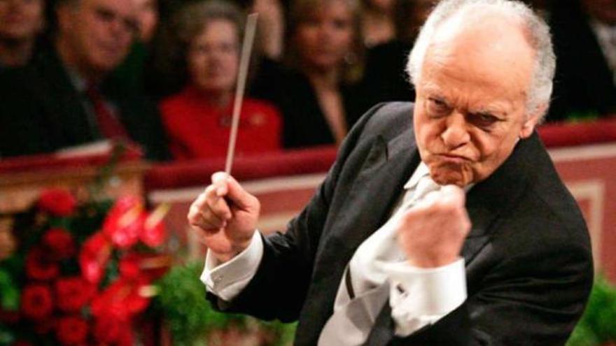 El director Lorin Maazel, que conducirá la ópera &quot;La Fanciulla del West&quot; en versión concierto.  // FdV