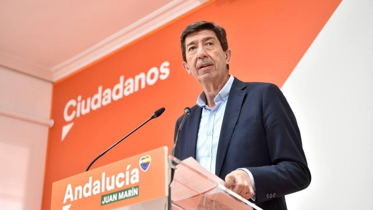 El vicepresidente de la Junta de Andalucía, Juan Marín.