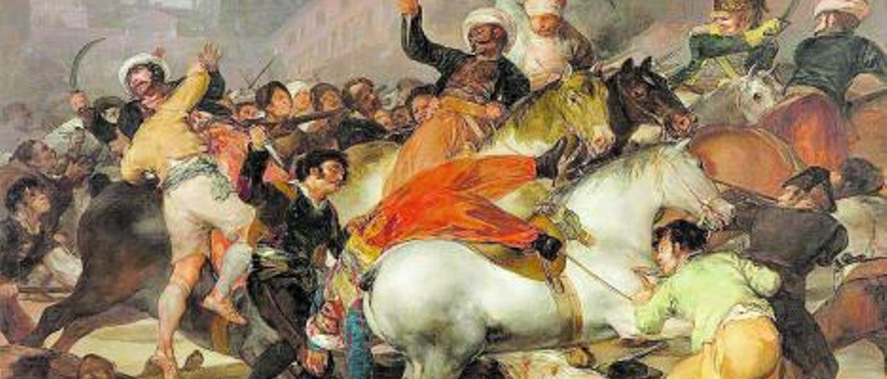 ‘El dos de mayo de 1808 en Madrid’ o ‘La lucha con los mamelucos’, de Goya. | | MUSEO DEL PRADO