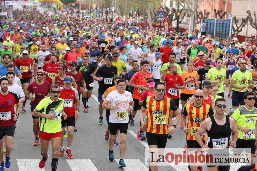 Media Maratón de Murcia: salida