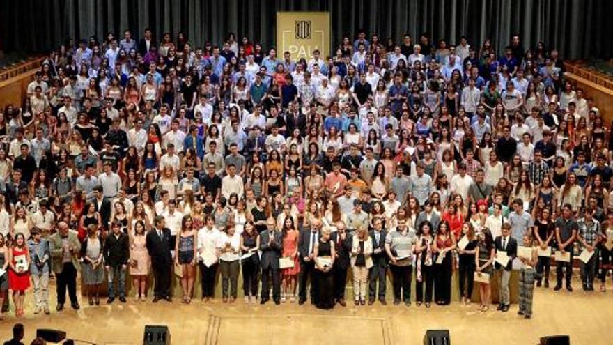 27 estudiants de la Catalunya Central amb un excel·lent a la selectivitat reben el reconeixement del Govern