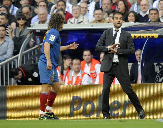 El primer partido de Guardiola en el Bernabéu fue el 2 a 6 en mayo de 2008