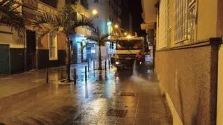 Las Palmas de Gran Canaria recupera la normalidad tras el paso de la borrasca Emilia