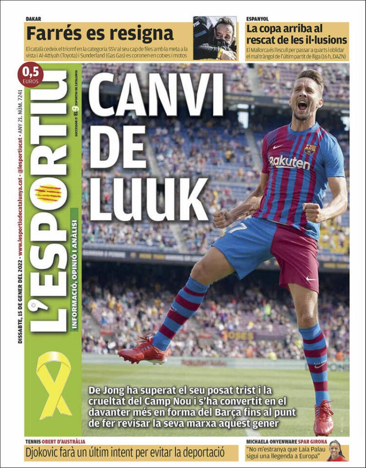 Las portadas de la prensa deportiva de hoy