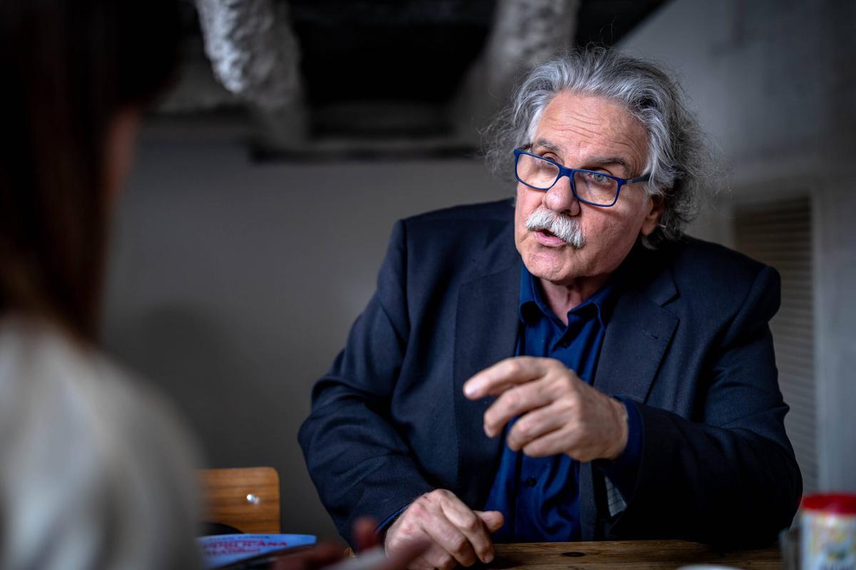 Joan Tardà, exdiputado de ERC en el Congreso, que publica el libro 'Una crónica republicana desde Madrid'.