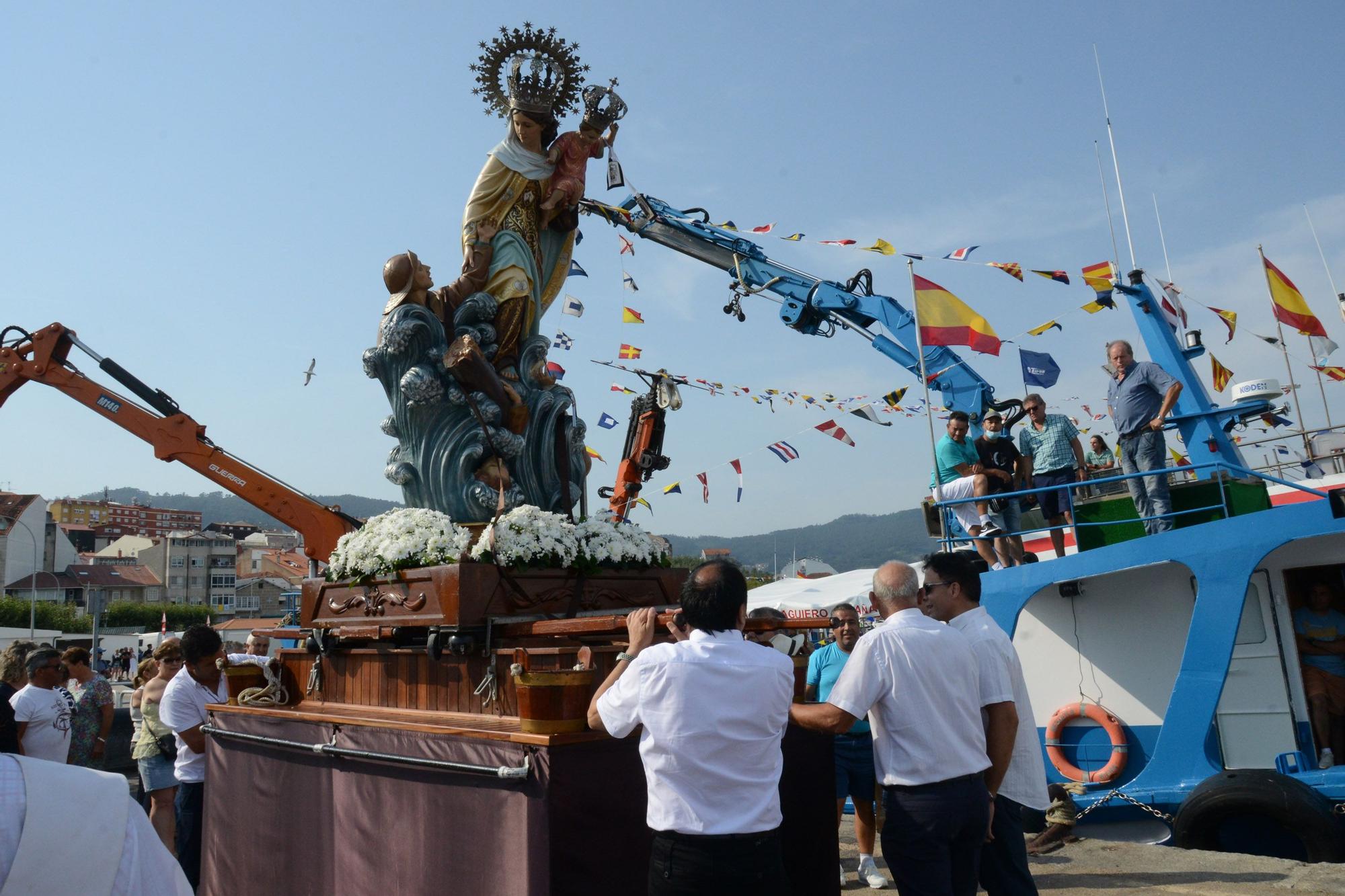 Las celebraciones de la Virgen del Carmen en Moaña