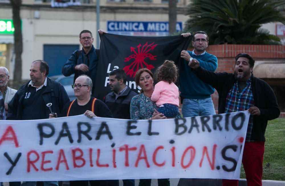 Manifestación en el barrio de José Antonio