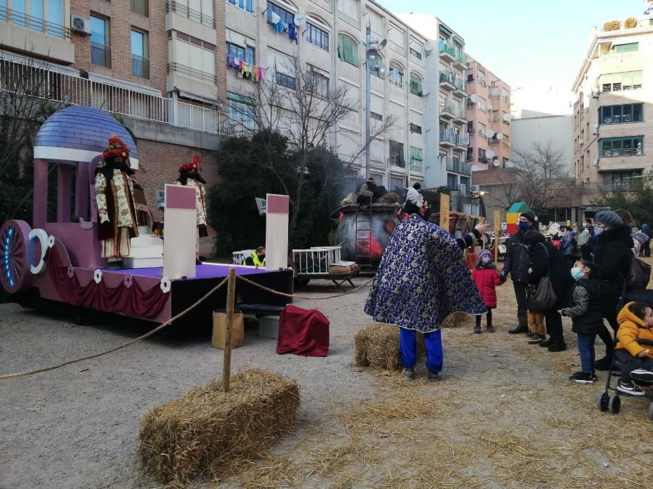 El campament dels Reis a Manresa