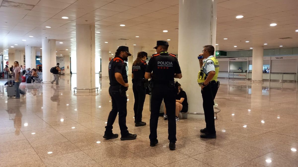 Dispositvo de Mossos en el aeropuerto contra la multirreincidencia