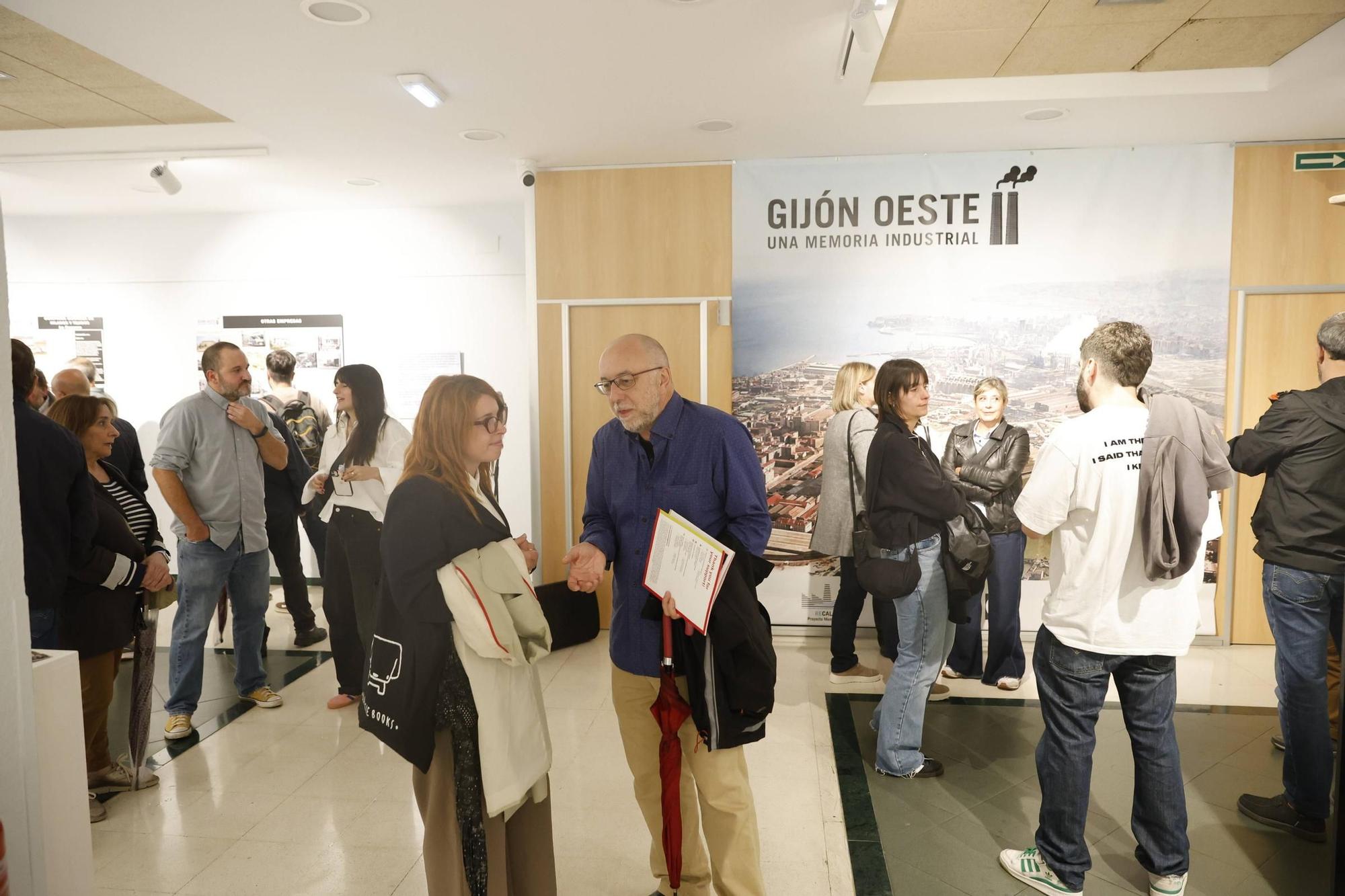 “Gijón Oeste una memoria industrial II” abre sus puertas en La Calzada (en imágenes)