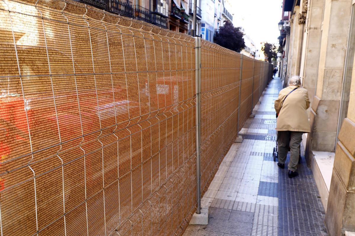 Adiós a la antigua calle Manifestación de Zaragoza: los primeros trabajos dejan estas imágenes