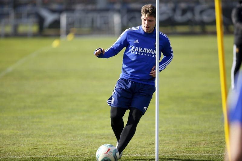 Entrenamiento del Real Zaragoza el 30 de enero