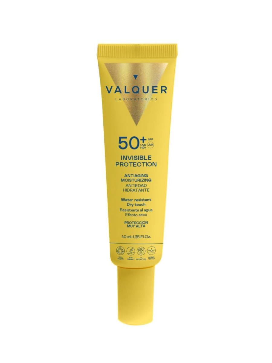 Invisible Protection antiaging moisturizing spf 50, de Valquer