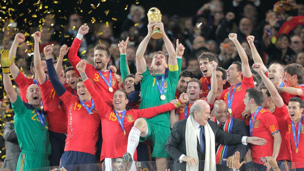 Javi Martínez, ganador del Mundial en 2010