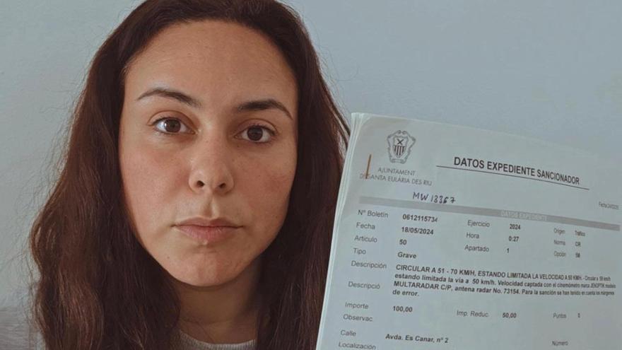 Acribillada 19 veces por el mismo radar en Ibiza